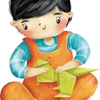 beibei and the paper dinosaur