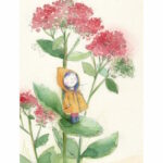 Картичка Цветя през октомври - Тлъстига 2024